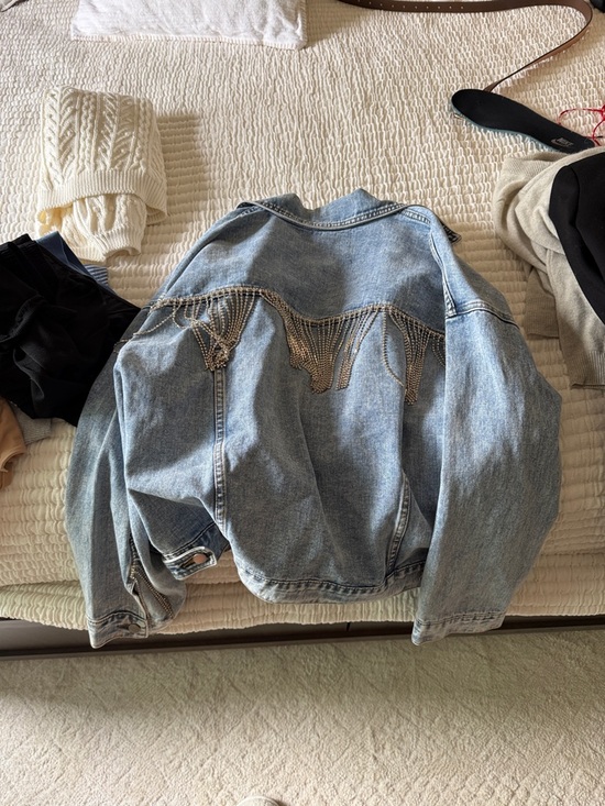 Altar'd State Jackets & Blazers - Altar'd State Light Blue Denim Jacket